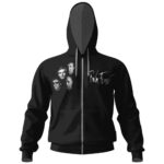 Pink Floyd Members Head Icon Zip Hoodie