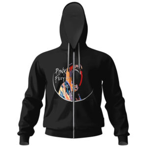 Pink Floyd The Wall Colored Icon Zipper Hoodie