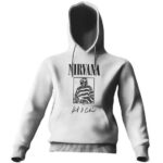 Skeleton Kurt Cobain Tribute Art Hoody