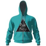 Unique Triangle Pink Floyd Zipper Hoodie