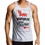 A Hard Days Night Cover White Sleeveless Shirt
