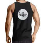 Classic The Beatles Silhouette Image Tank Top