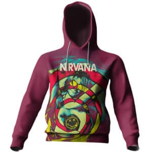 Nirvana Member Kurt Cobain Trippy Art Hoodie