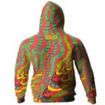 Nirvana Smiley Trippy Ohm Kurt Cobain Hoodie
