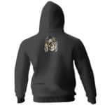 Nirvana’s Kurt Cobain Photo Skull Logo Hoodie