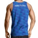 Pink Floyd Album Pulse Art Blue Tank Top