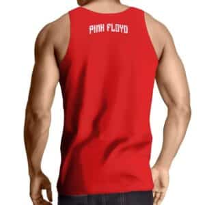 Pink Floyd Animals Album Cover Red Tank Top
