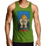 Pink Floyd Division Bell Art Green Tank Shirt