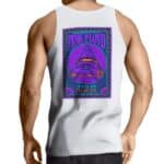 Pink Floyd Filmore Poster Art Purple Singlet