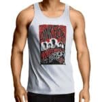 Pink Floyd Pirates World Art White Tank Shirt