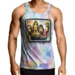 Rock Band Pink Floyd Crew Photo Art Tank Top