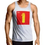 The Beatles 1 Album Cover White Tank Shirt