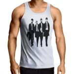The Beatles Abbey Road Monochrome Art Tank Top