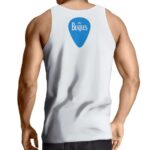 The Beatles Help Cover Art White Tank Shirt