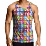 The Beatles Members Portrait Design Tank Shirt