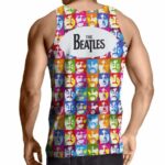 The Beatles Members Portrait Design Tank Shirt