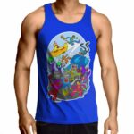 The Beatles Submarine Artwork Sleeveless Shirt