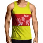 The Beatles Vintage Design Yellow Singlet