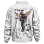 Angel Kurt Cobain Playing Tribute Art Nirvana Bomber Jacket