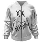 Angel Kurt Cobain Playing Tribute Art Nirvana Bomber Jacket