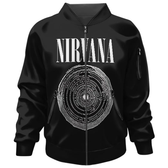 Classic Nirvana Nine Circles of Hell Logo Bomber Jacket