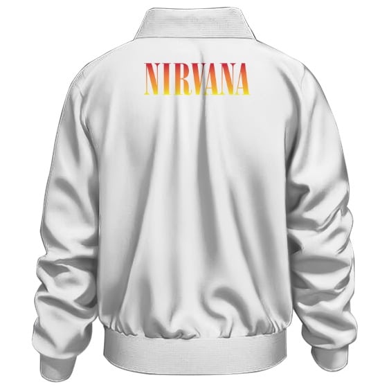 Classic Nirvana Unplugged In New York Art Bomber Jacket
