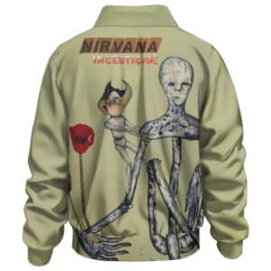 Incesticide Nirvana Album Logo Epic Bomber Jacket
