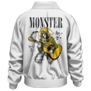 Kurt Cobain Monster Skeleton Tribute Art Epic Bomber Jacket