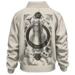 Kurt Cobain Portrait Tribute Sketch Art Nirvana Bomber Jacket