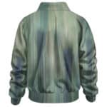 Nirvana Heart-Shaped Box Abstract Stripe Pattern Bomber Jacket