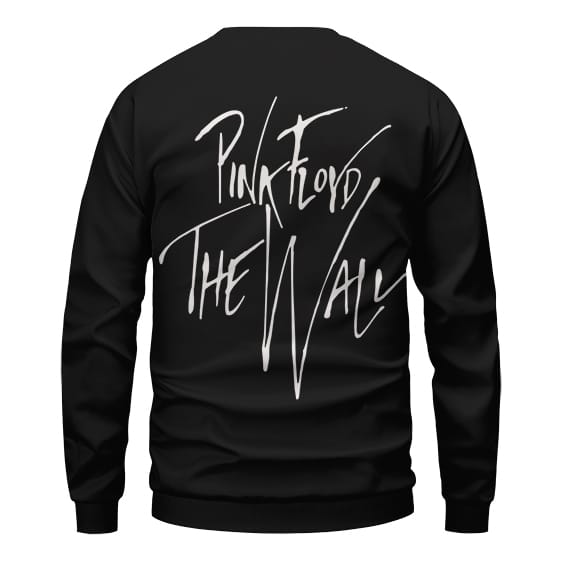 Pink Floyd Album The Wall Flower Art Dope Black Sweatshirt