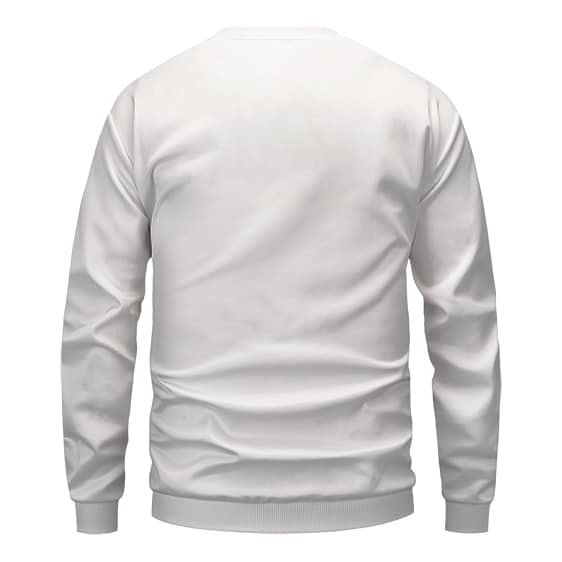 Minimalist Pink Floyd Spray Paint Name Logo White Sweatshirt