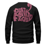 Pink Floyd Pig Balloon Logo Artwork Black Crewneck Sweater