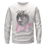 Pink Floyd Pink Smoke Rainbow Prism Moon Logo Crewneck Sweater