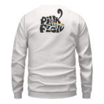 Pink Floyd Pink Smoke Rainbow Prism Moon Logo Crewneck Sweater