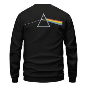 Pink Floyd Prism Classic Photo Artwork Black Crewneck Sweater