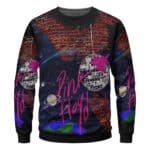 Pink Floyd The Wall Disco Ball Grunge Art Dope Sweater