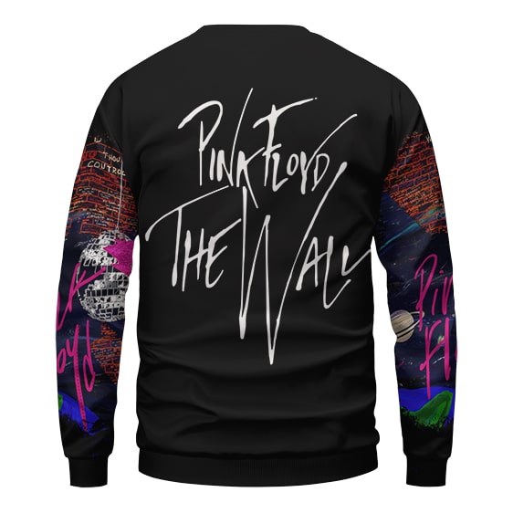 Pink Floyd The Wall Disco Ball Grunge Art Dope Sweater