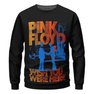 Pink Floyd Wish You Were Here Negative Light Art Sweatshirt
