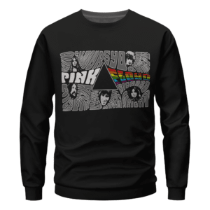 Rock Band Pink Floyd Members Trippy Art Sweater