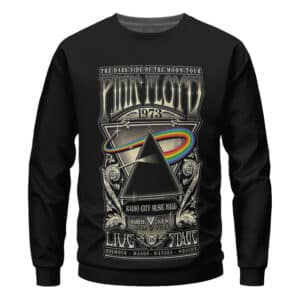 The Dark Side Of The Moon Pink Floyd Poster Epic Sweater