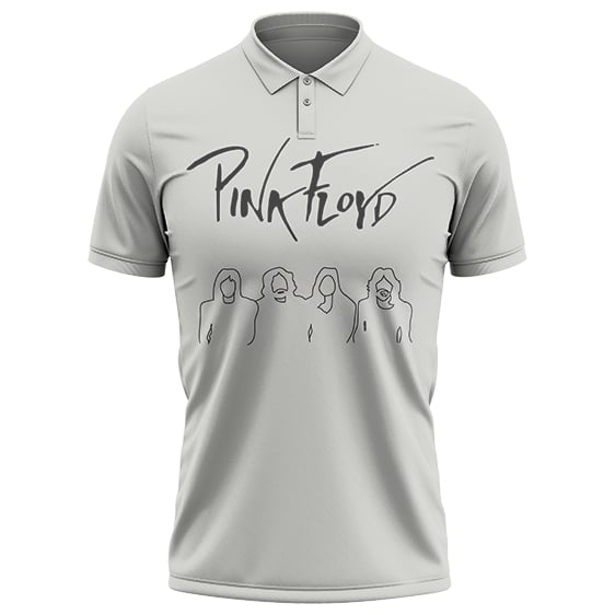 American Band Pink Floyd Members Simple Sketch Art Tennis Shirt