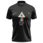 Pink Floyd Psychedelic Music Trippy Eye Design Black Tennis Shirt