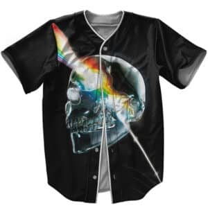 Pink Floyd Rainbow Flare Skull Art Logo Epic Baseball Jersey