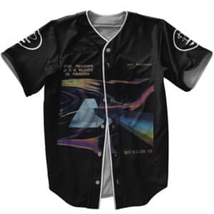 Pink Floyd Rainbow Prism Official Photograph Art Dope Baseball Jersey