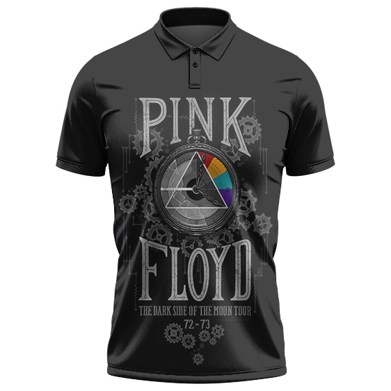 Pink Floyd The Dark Side Of The Moon Tour Clockwork Art Tennis Shirt