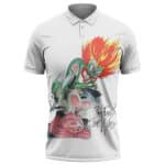 Pink Floyd The Wall Fiery Head Cartoon Art Badass Tennis Shirt