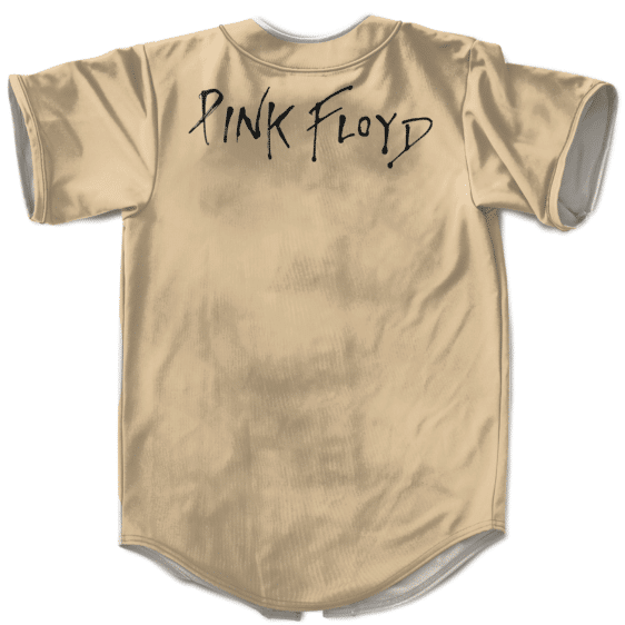 Pink Floyd Wish You Were Here Burning Man Minimalist Logo Baseball Jersey