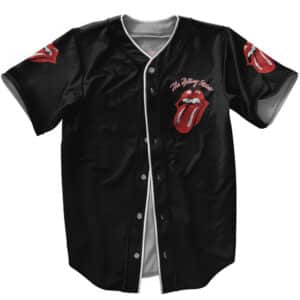 Rock Band The Rolling Stones 72 Classic Logo Baseball Jersey