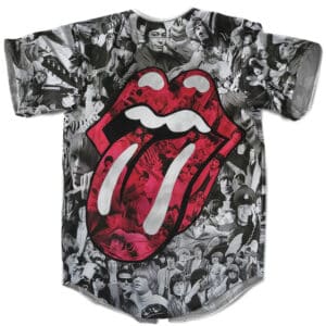 The Rolling Stones Band Members Photo Art Dope Baseball Jersey